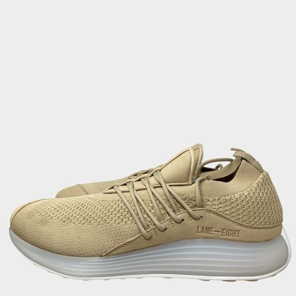 Lane Eight Sneakers Mens 13 Sand Trainer AD 1M Running Activewear Lace Up AD2044 - Picture 4 of 10